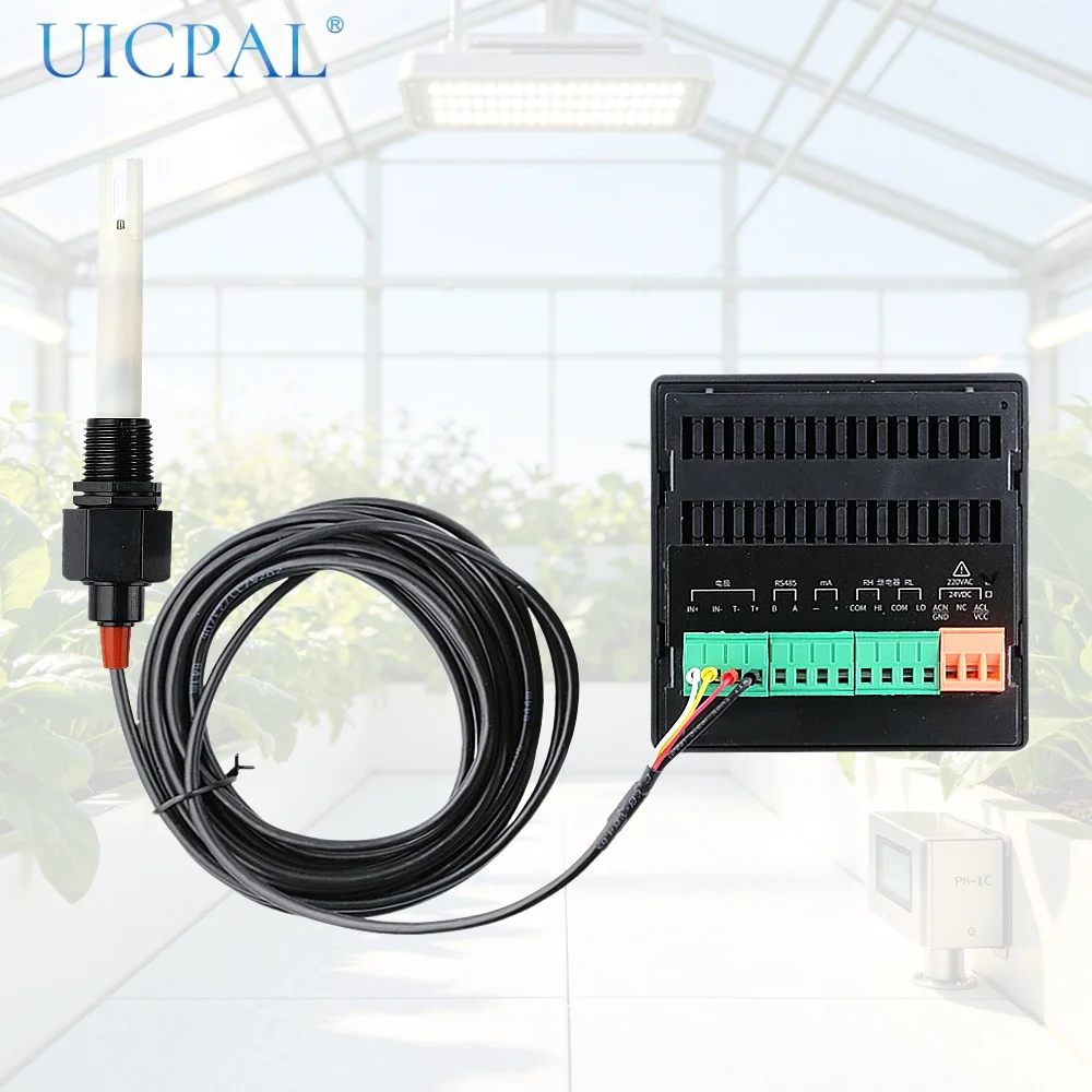 EC-Wasserqualitätssensor-Modul Kunststoff-Edelstahl-Sonde Elektrische Leitfähigkeit 0-2000uS mit Intelligenter Steueranzeige – Detail 8