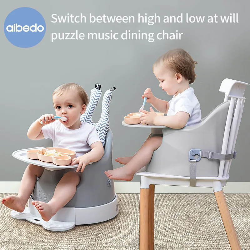 Baby Dining Chair, Home Music Learning Chair, Multifunctional Baby Dining Chair, Baby Spine Protection Baby Learning Chairs