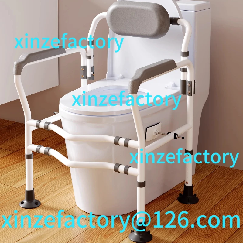 Customizable 200kg/ 440lbs Safty Handrail Grab Bars for Bathroom Toilet Support Frame