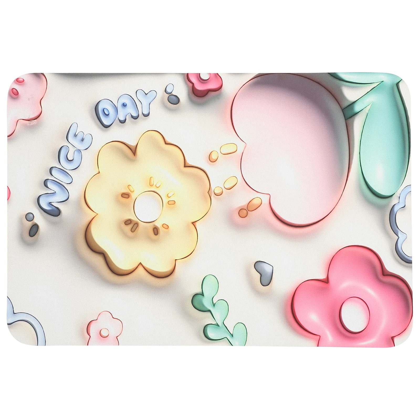 

Мультяшная ванна, супервпитывающий, нескользящий, быстросохнущий пол для ванной комнаты, большой размер, моющийся, противоскользящий дизайн, пол в ванной комнате