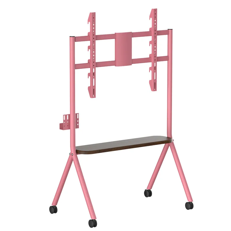 

Movable TV stand, floor-mounted cart