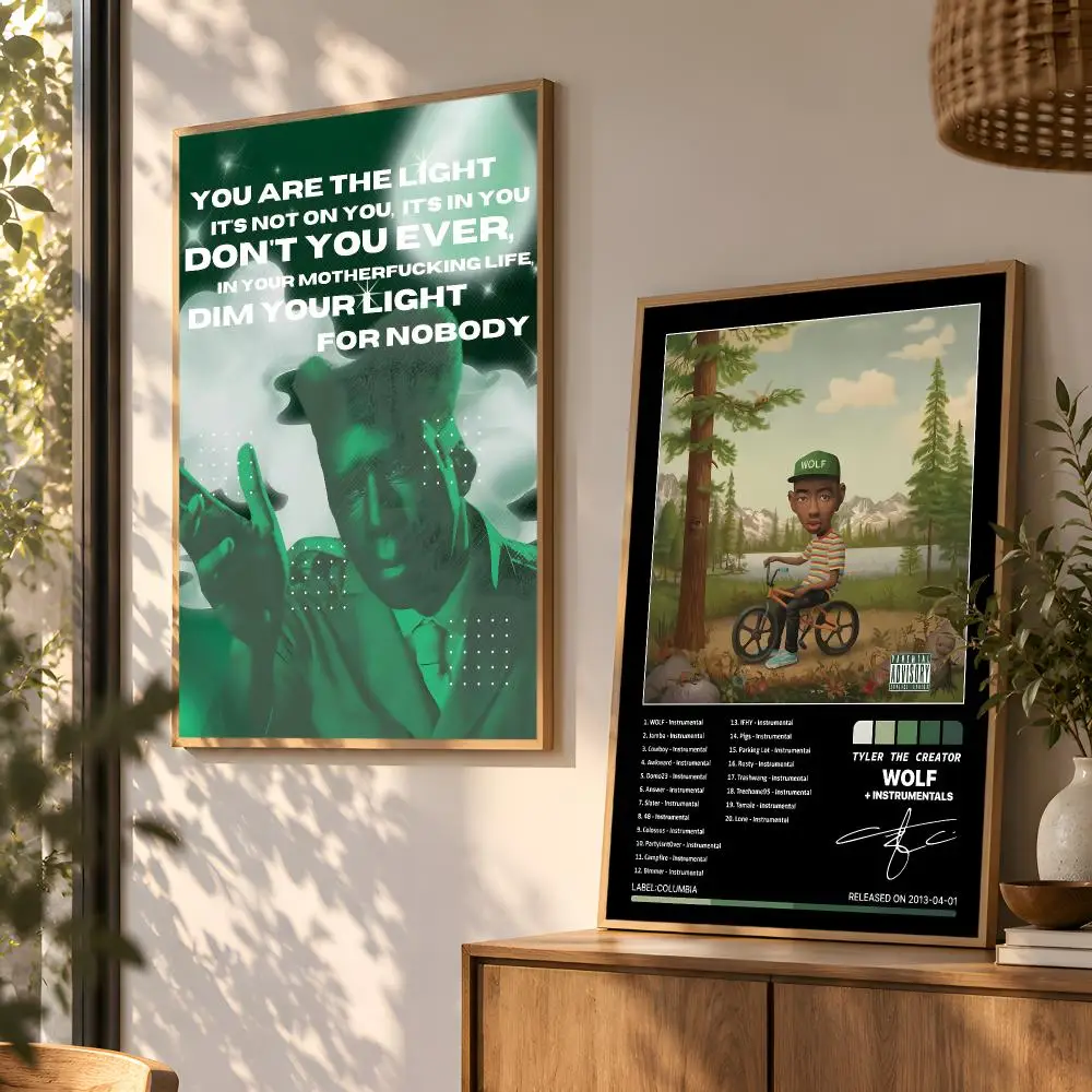 T-T-Tyler The C-Creator Poster Wall Art Home Decor Living Room Bedroom Office Dorm Apartment Gift