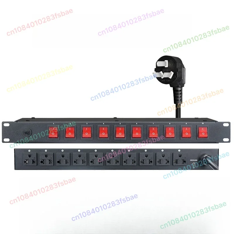 

Professional 10-Channel PDU DC Device 8/-Channel With Filter Power Sequencer Stage Socket Sequence Controller