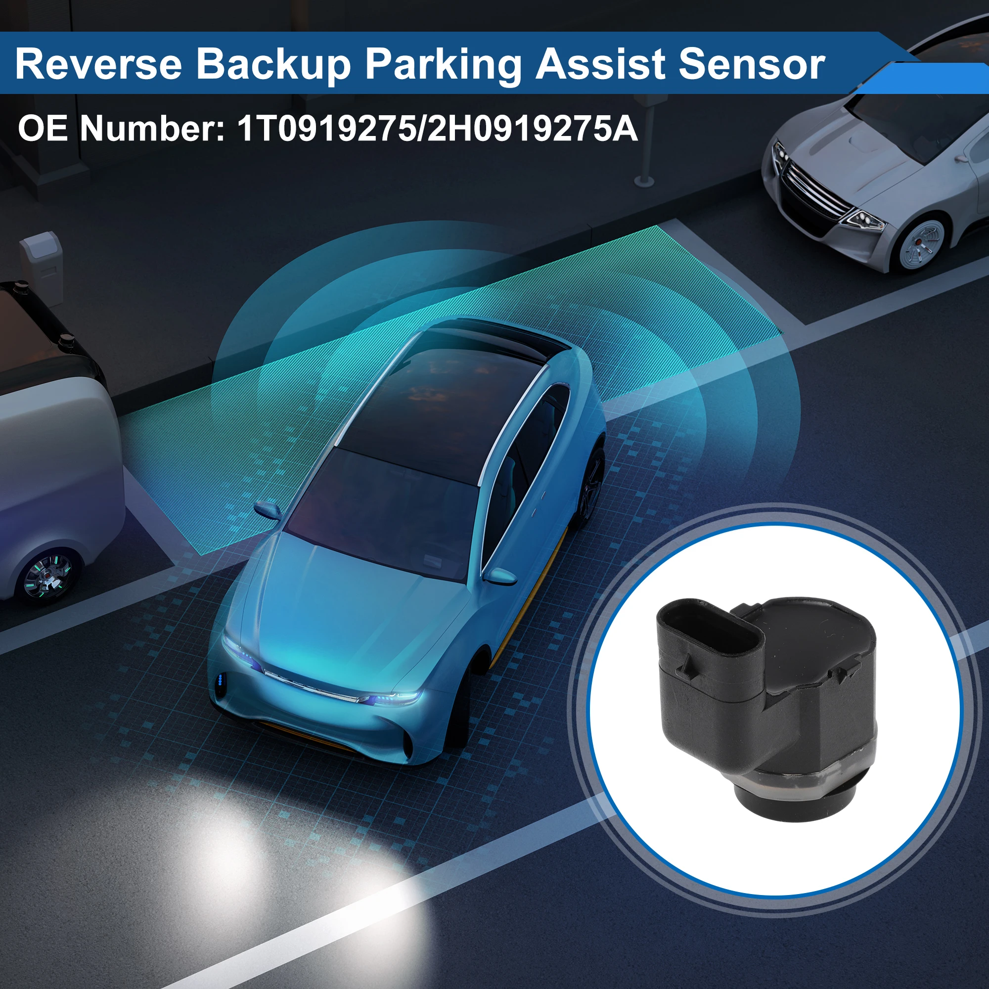 UXCELL No.1T0919275 Reverse Backup Parking Sensor for Volkswagen Passat B6 Saloon 2.0