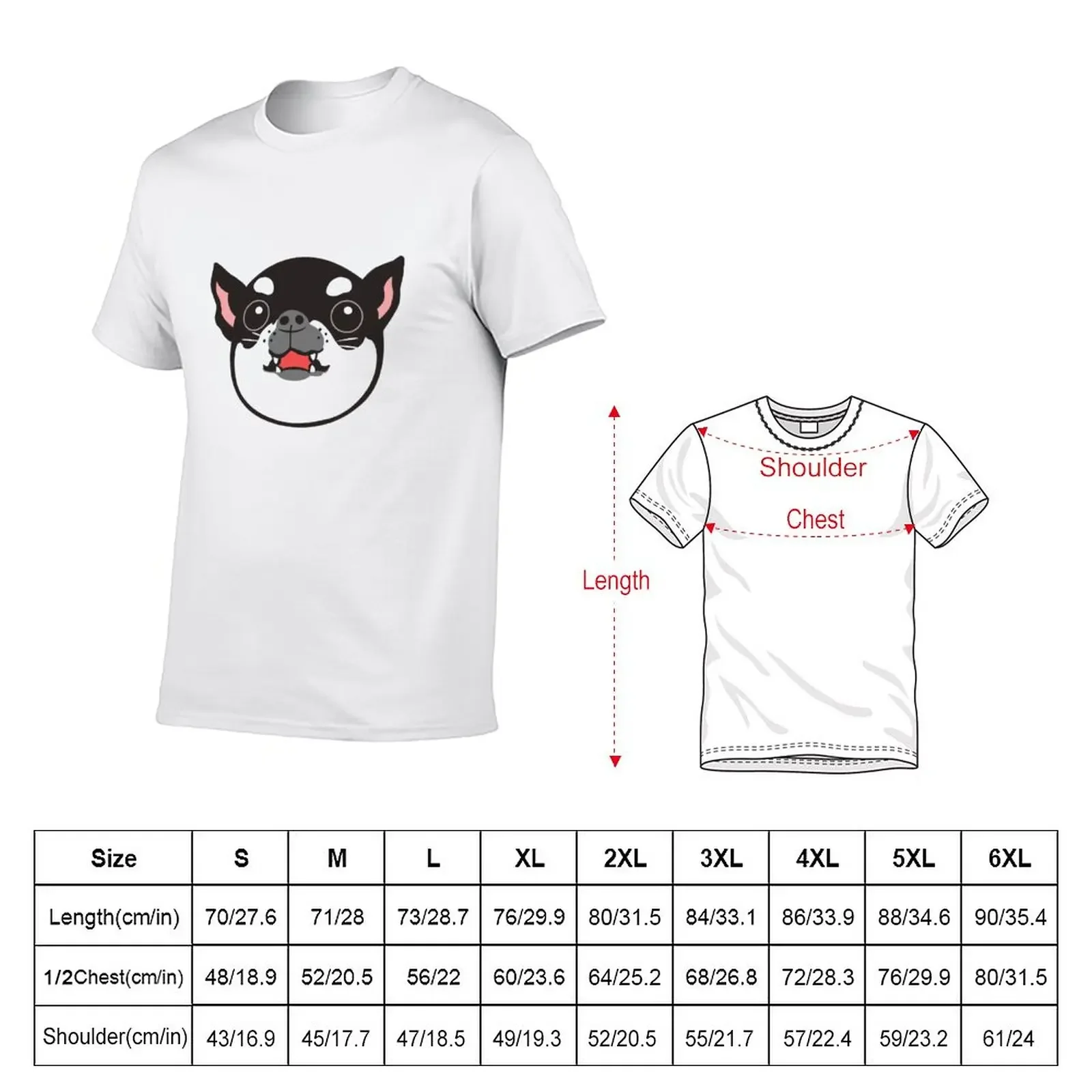 Chihuahua AYOU T-Shirt new edition blacks mens plain t shirts