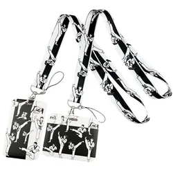 Taekwondo Neck Strap Lanyard keychain Mobile Phone Strap ID Badge Holder Rope Key Chain Keyrings Accessories Webbings Ribbons