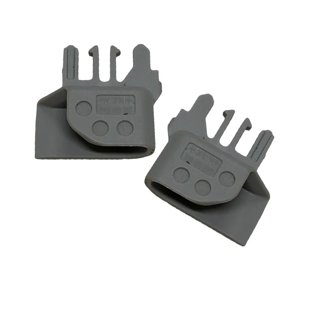 Grey Plastic Clip Luggage Cover Car Accessories 2 Pieces Included Direct Replacement Part OE Part Number 8W9868953