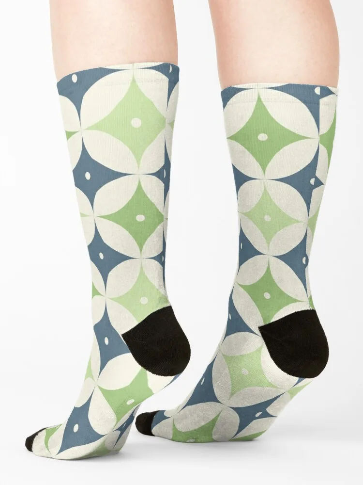 Mid Century Modern MCM Dwell Socks essential colored winter gifts snow Men's Socks Women's