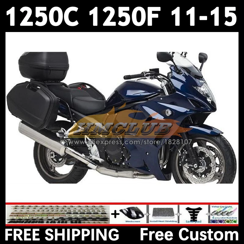 Bandit For SUZUKI GSX1250F GSX1250 FA C 11 12 13 14 15 35No.17 dark blue GSXF1250 GSX1250C 2011 2012 2013 2014 2015 Fairings