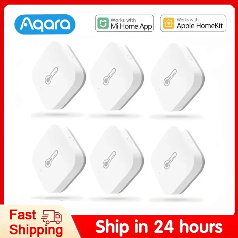 Aqara Temperature Sensor Zigbee Smart Air Pressure Humidity Environment Sensor Wireless Smart Control For Xiaomi Mi Home APP