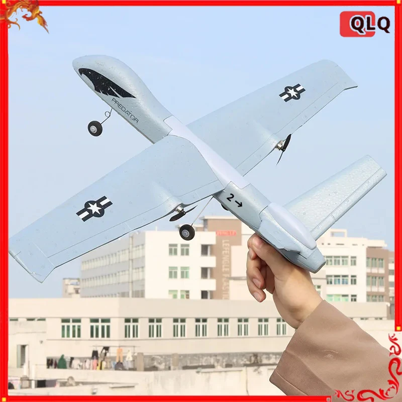 

Z51 Medium RC Airplane Foam Fixed Wing Two Channel Glider Fighter Remote Control Toy for Kids Model Aircraft