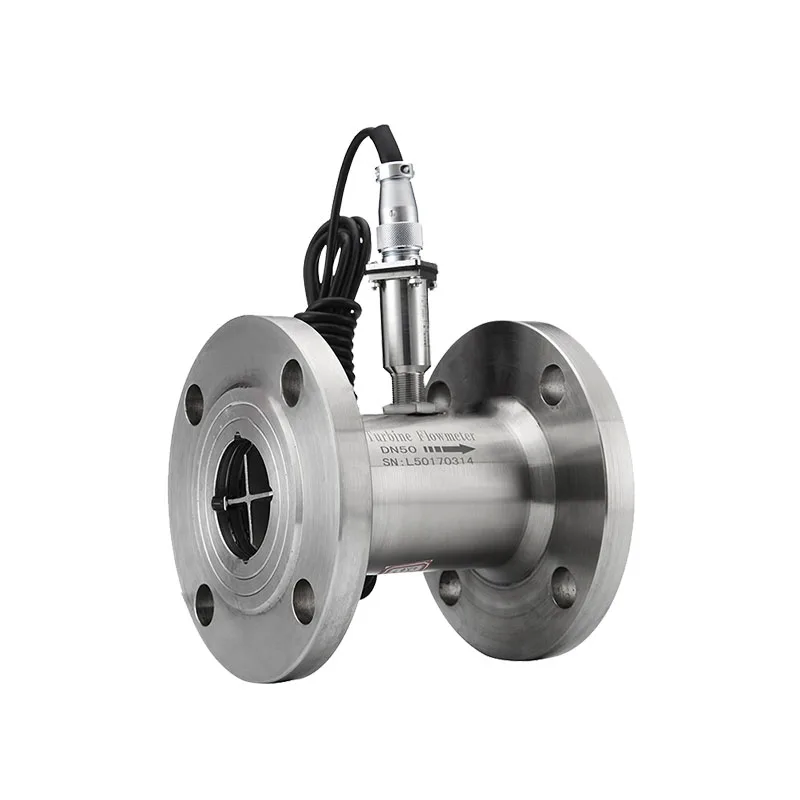 Diesel Methanol Oil Pulse NPN output Female Thread Flow Meter Liquid Stainless Steel Turbine Flowmeter Water Flow Sensor