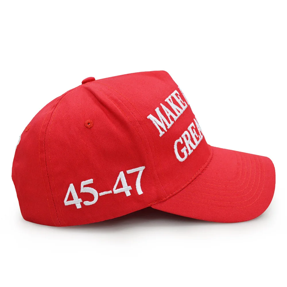 2024 ドナルド・トランプ 商品 MAGA アメリカン トラッカーハット Make America Great Again, KAG 45-47 スローガン USA フラッグ ベースボールキャップ