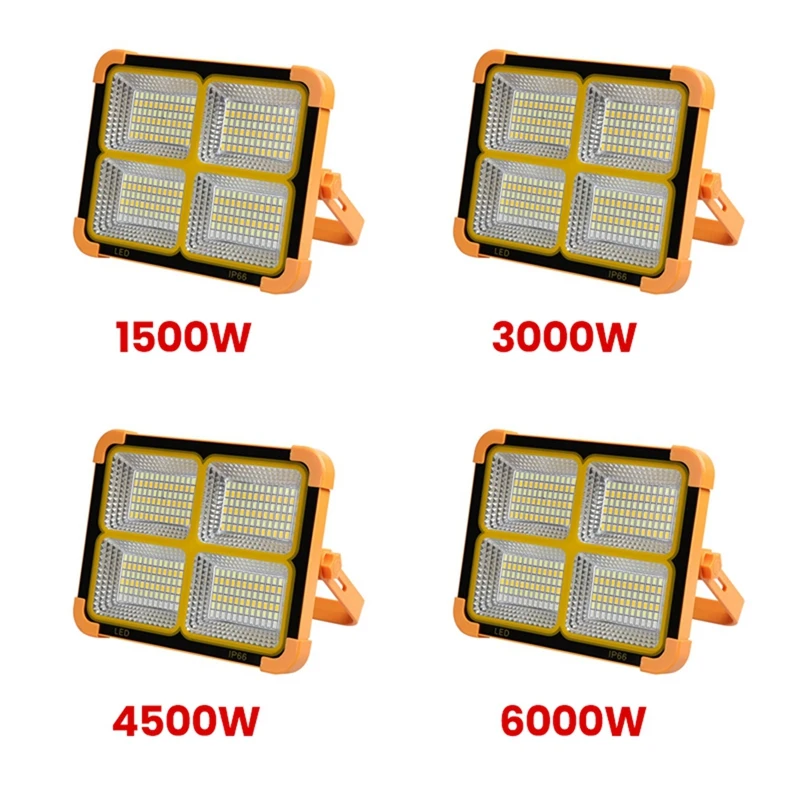 

Y51A-LED Solar Floodlight Rechargeable Emergency Camping Light Outdoor Waterproof Portable Searchlight Spotlight