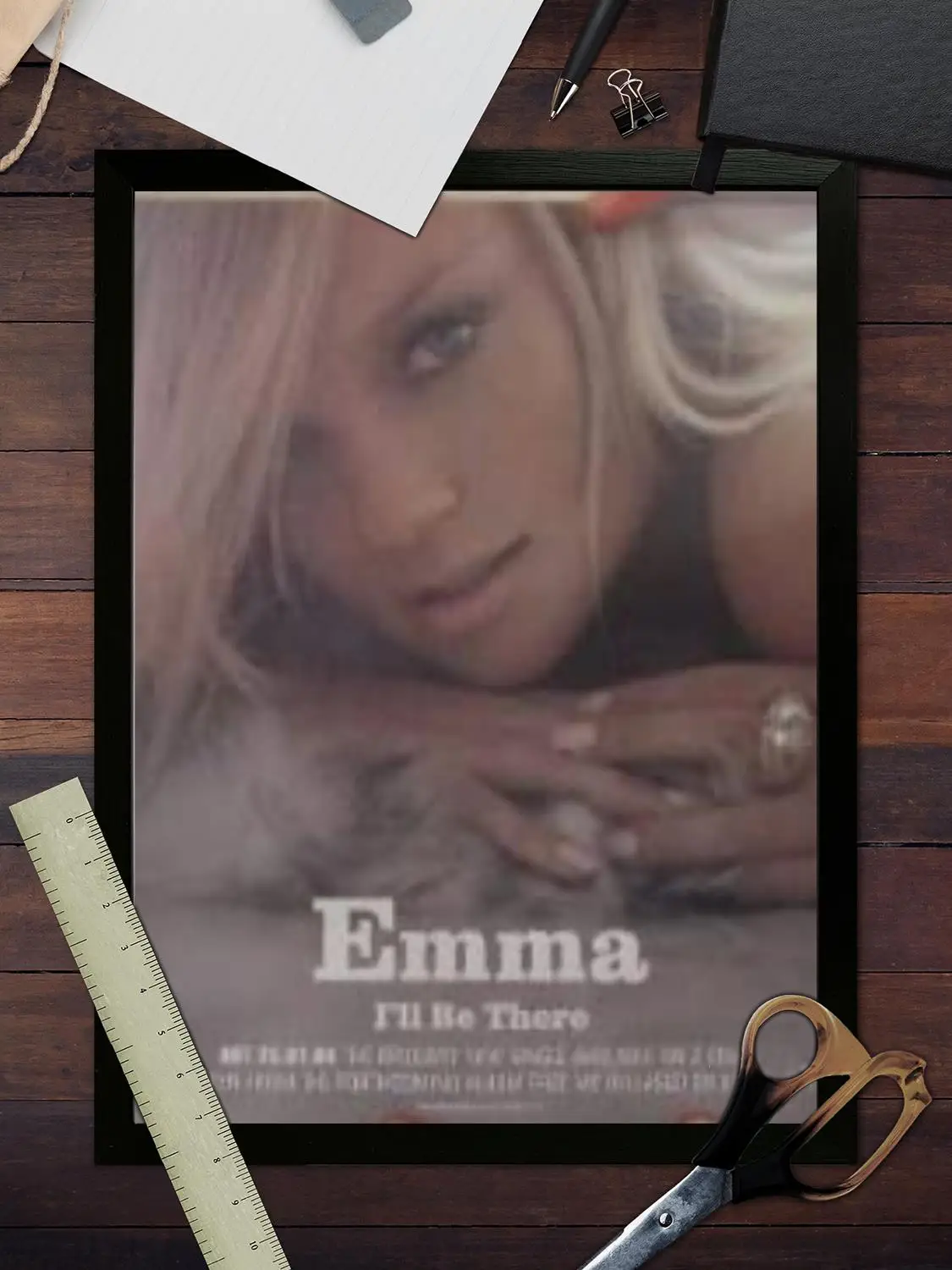 إيما بونتون ملصق فني قماشي وطباعة صورة فنية جدارية، ملصقات ديكور غرفة نوم الأسرة الحديثة، اللوحة الزخرفية #3