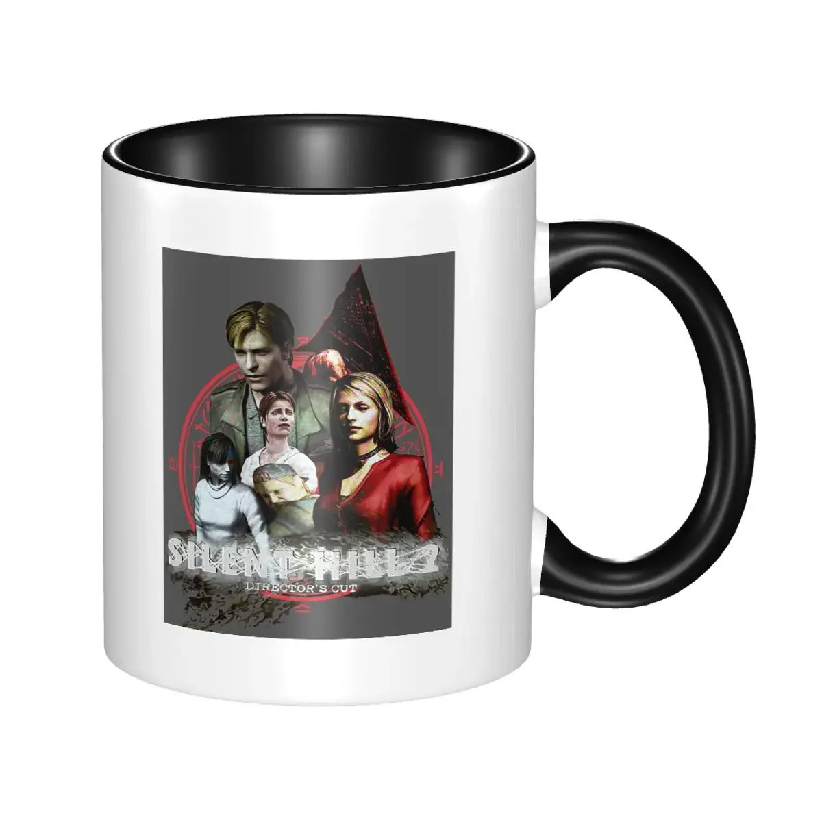 

Game Silent Hill 2 Familly Mug Funny Ceramic Coffee Cups Tea Mugs Milk Cup Drinkware Gifts for Friends