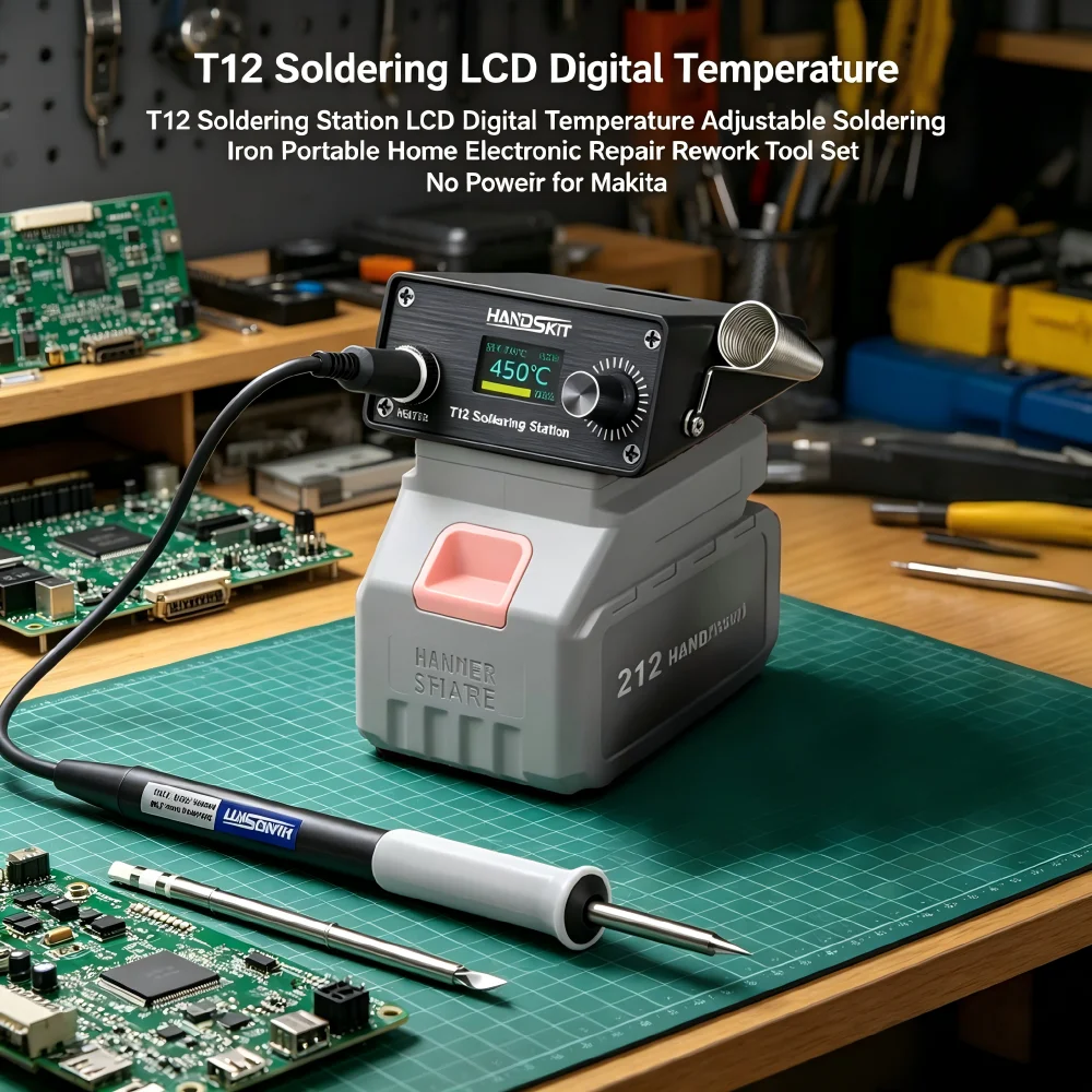 Беспроводная портативная паяль – обзор и цена Diy Soldering Station No Electronics