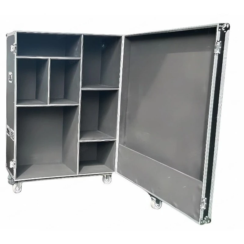 Tool Flight Case with Wheels Sturdy Drum Flight Case for Any Profession