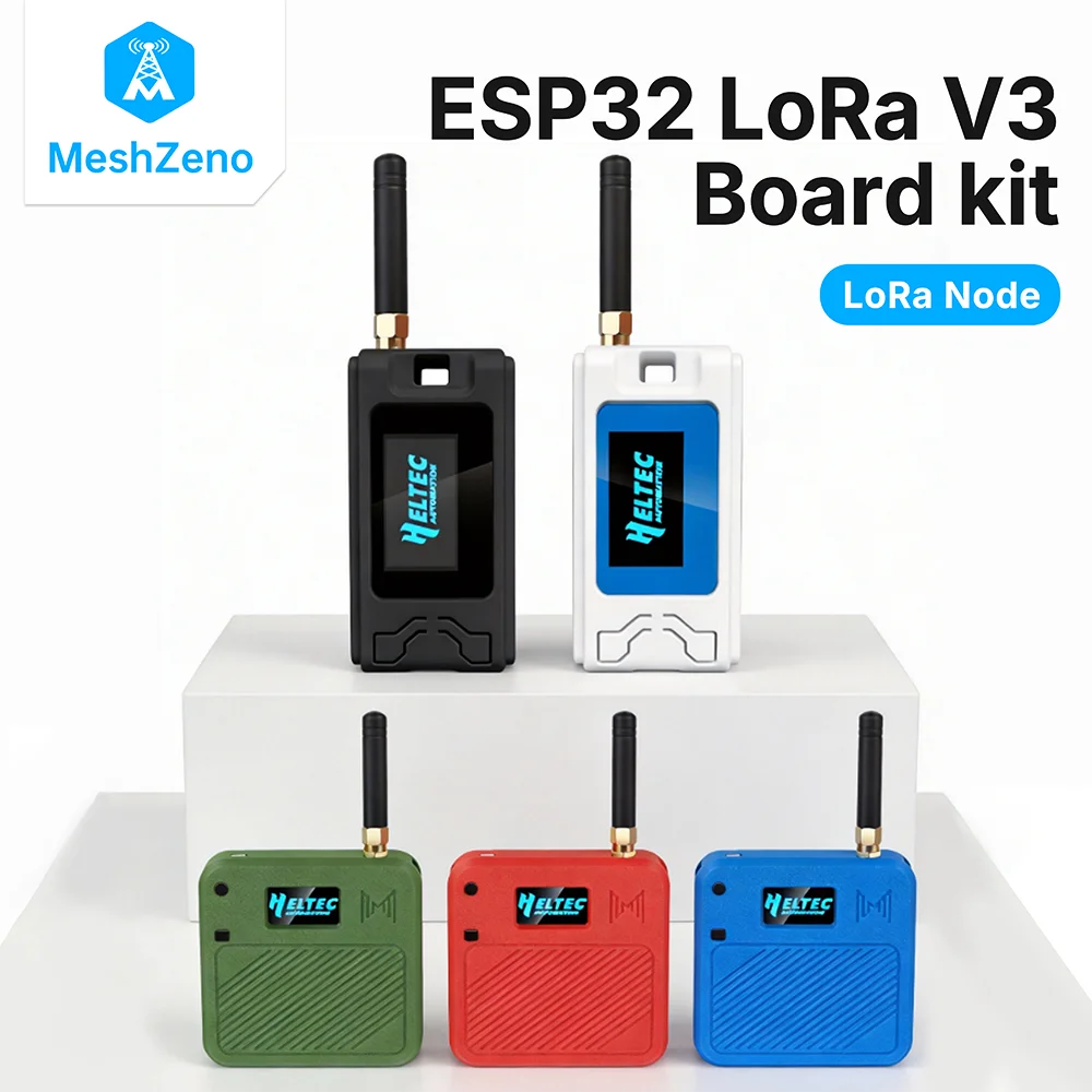 Heltec V3 Meshtastic WiFi LoRa 32 Shell Kit ESP32 SX1262 LoRa Node 0.96Inch Blue OLED Display Dev-Board for Arduino LoRaWAN IoT
