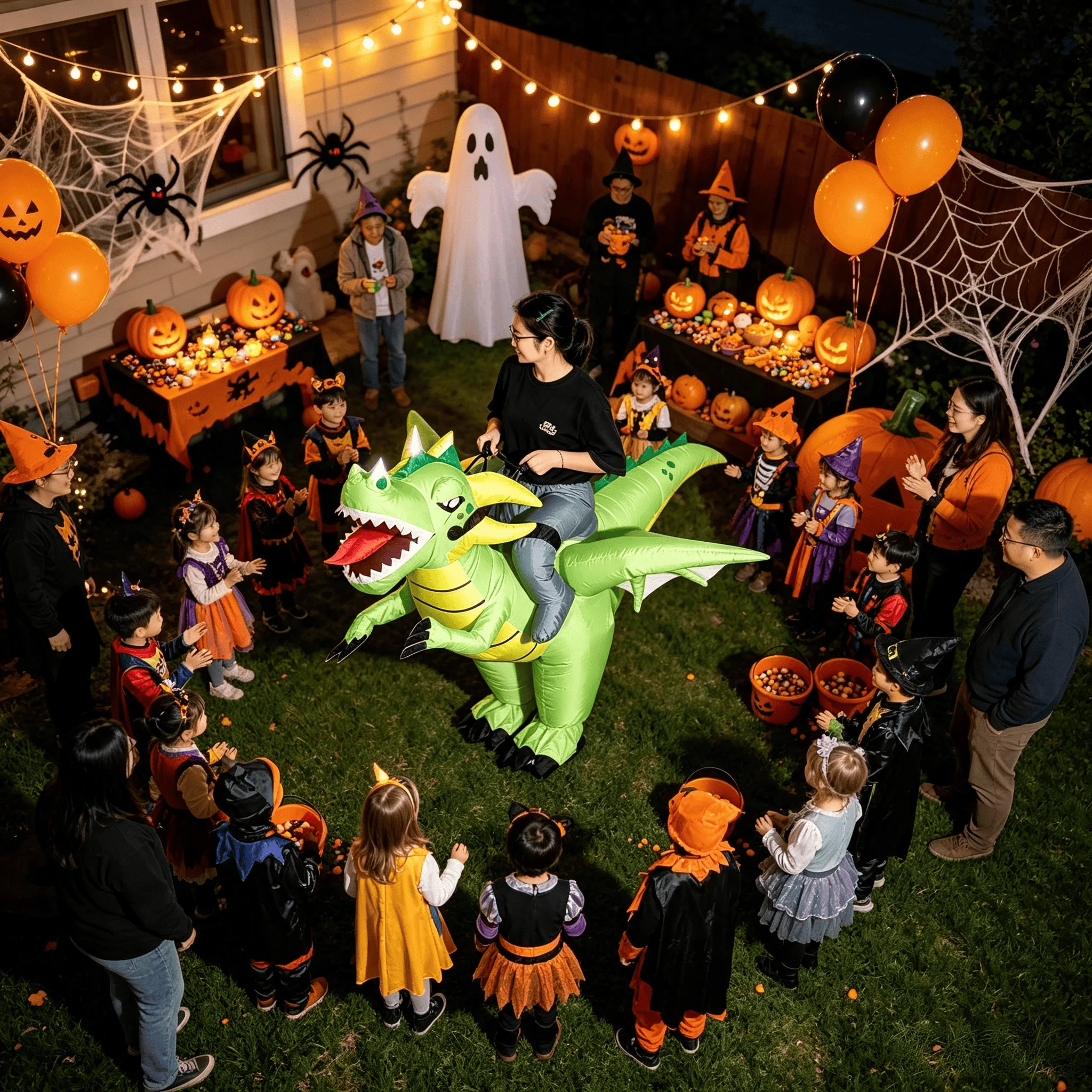 1 pcs Halloween Inflatable Dra - огляд і ціна Inflatable Dinosaur Costume Adult