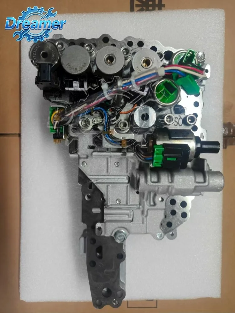 Почти новый блок клапанов вариатора JF011E RE0F10A с двойными переключателями давления для Jeep Patriot Compass 2007-2017 JF011
