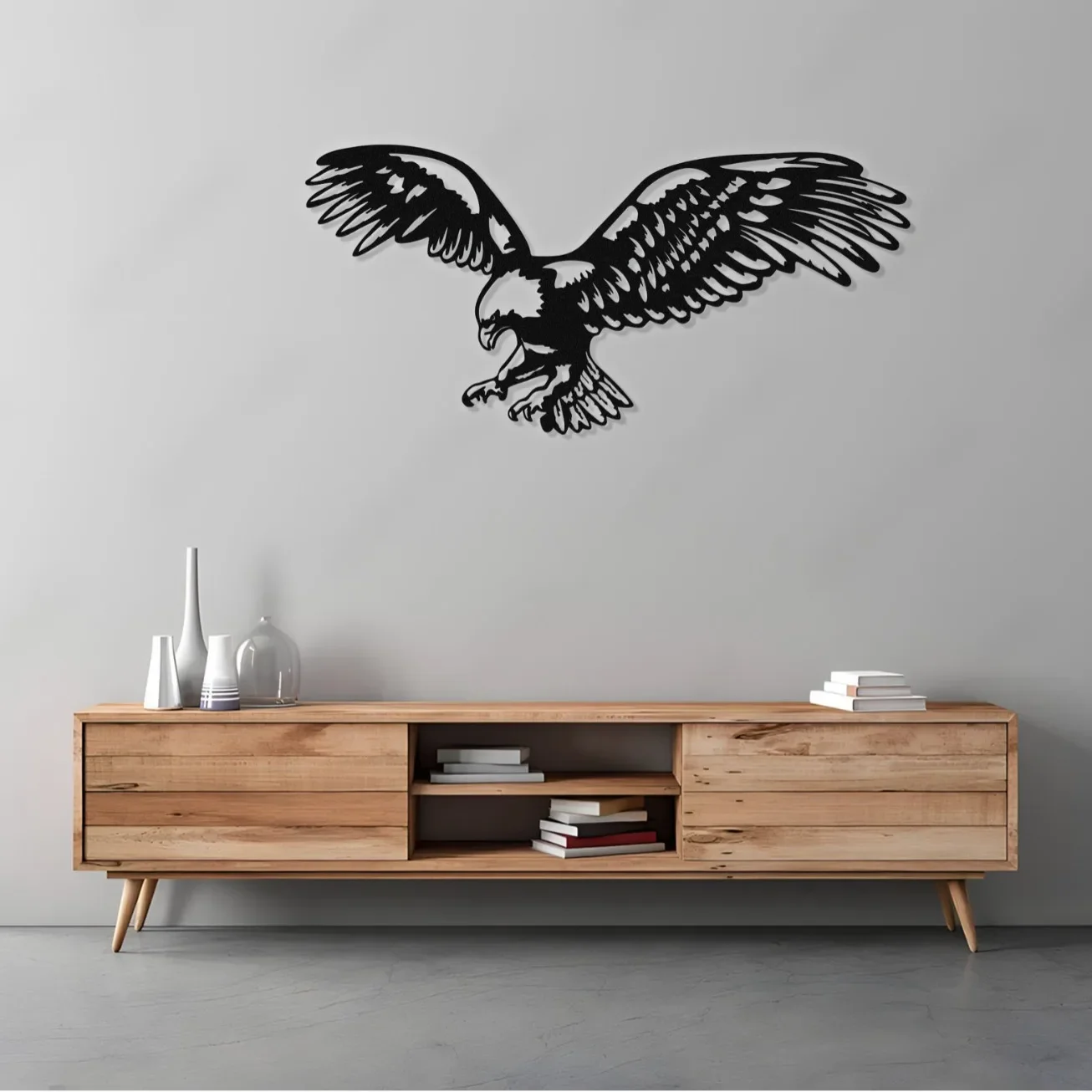 

Cross-border Amazon large metal eagle wall art, home decoration wall art, wall pendants