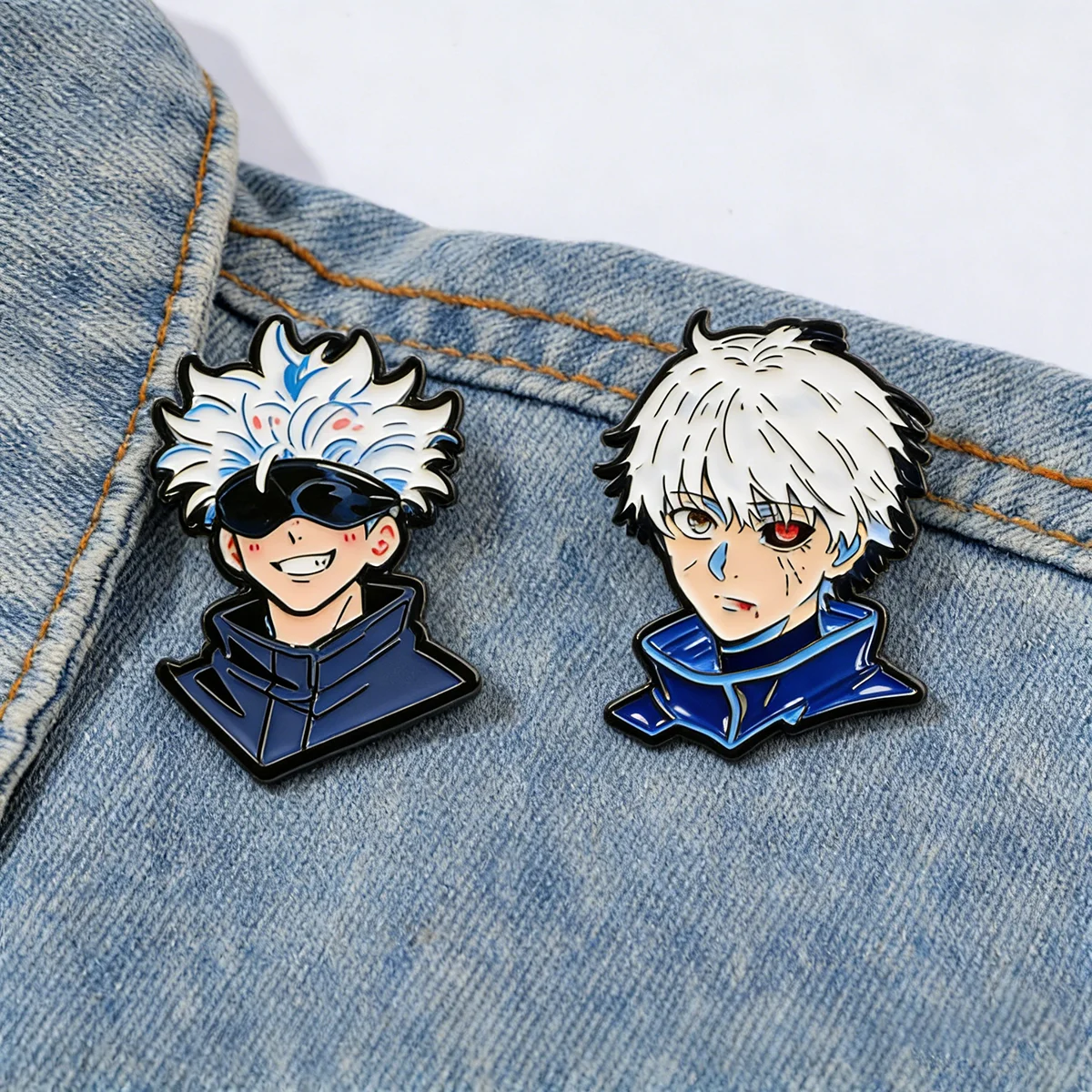 Tokyo Ghoul Mask - Lot de 2 broches émaillées Kaneki
