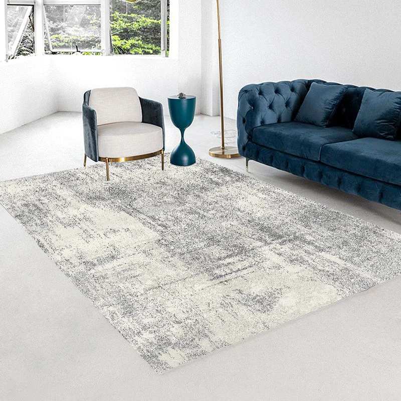 Modern Splashing Ink Abstract Carpet for Living Room Bedroom Carpets Bathroom Non-slip Dirt Resistant Rugs Corridor Entrance Mat