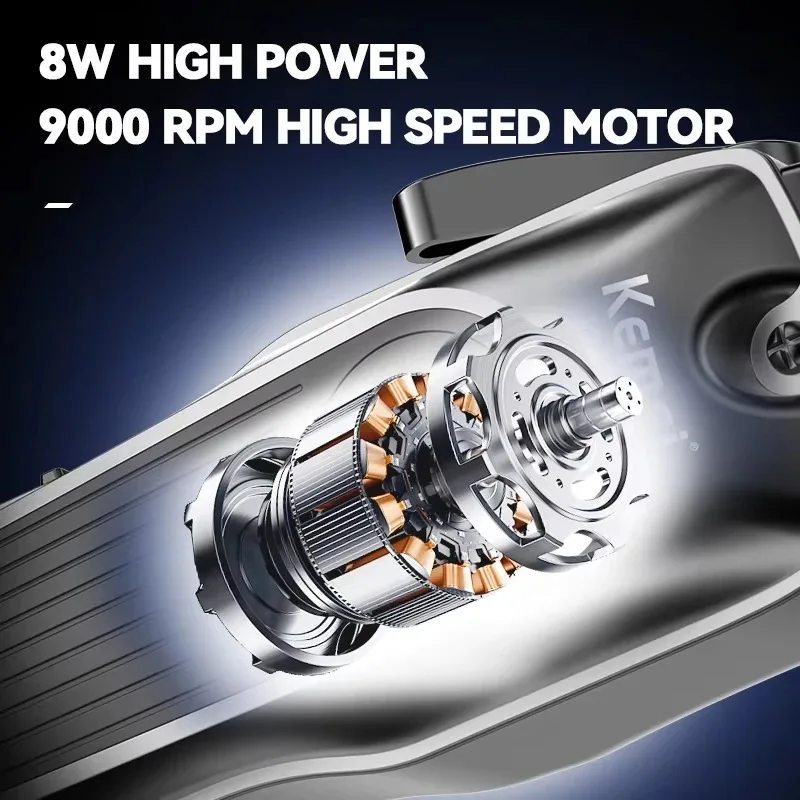 Kemei KM-1699 9000rpm Electric Hair Clippers KM-1772 USB Rechargeable Hair Trimmer KM-T366 Men Shaver Cordless Haircut Machine
