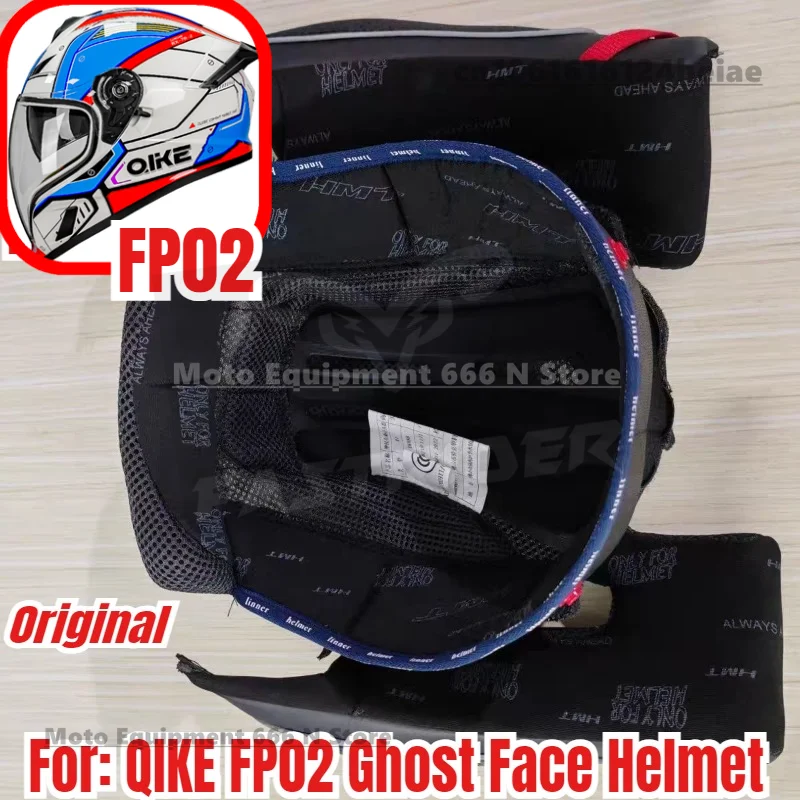 

QIKE FP02 Ghost Face Helmet Lining Original FP02 Helmet Inner Lining Helmet Accessories