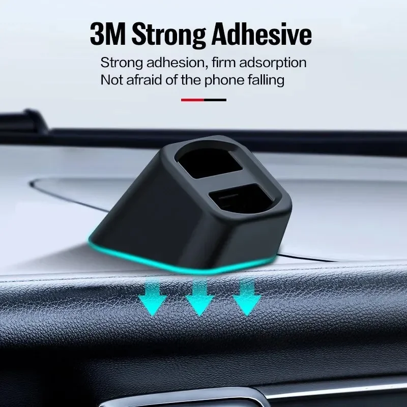 Mobile Phone Bracket Base in Car Dashboard Phone Holder Car Air Outlet Clip Bracket Base Cellphone GPS Stand Cradle Accessories