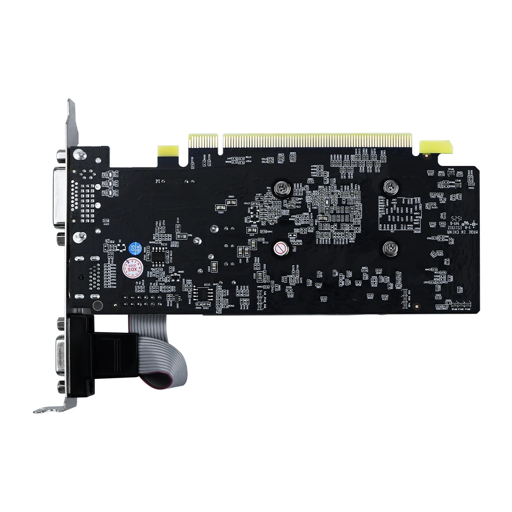 بطاقة رسومات SOYO NVIDIA GeForce GT240 1GB نصف ارتفاع DDR3 128Bit 40nm PCI-E 2.0x16 VGA/HD/DVI بطاقات فيديو ألعاب متعددة الشاشات