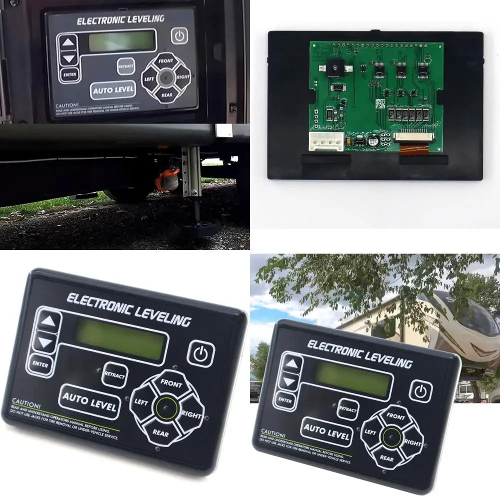 421484 RV نظام التسوية التلقائي استبدال لوحة اللمس لوحة التحكم الإلكترونية التسوية لاستبدال العجلة Lippert RV الخامسة و T