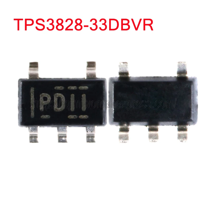 TPS3828-33DBVR Supervisory Circuits Processor Sprvisry Circuits TPS3828-33DBVT SOT-23-5 PDII