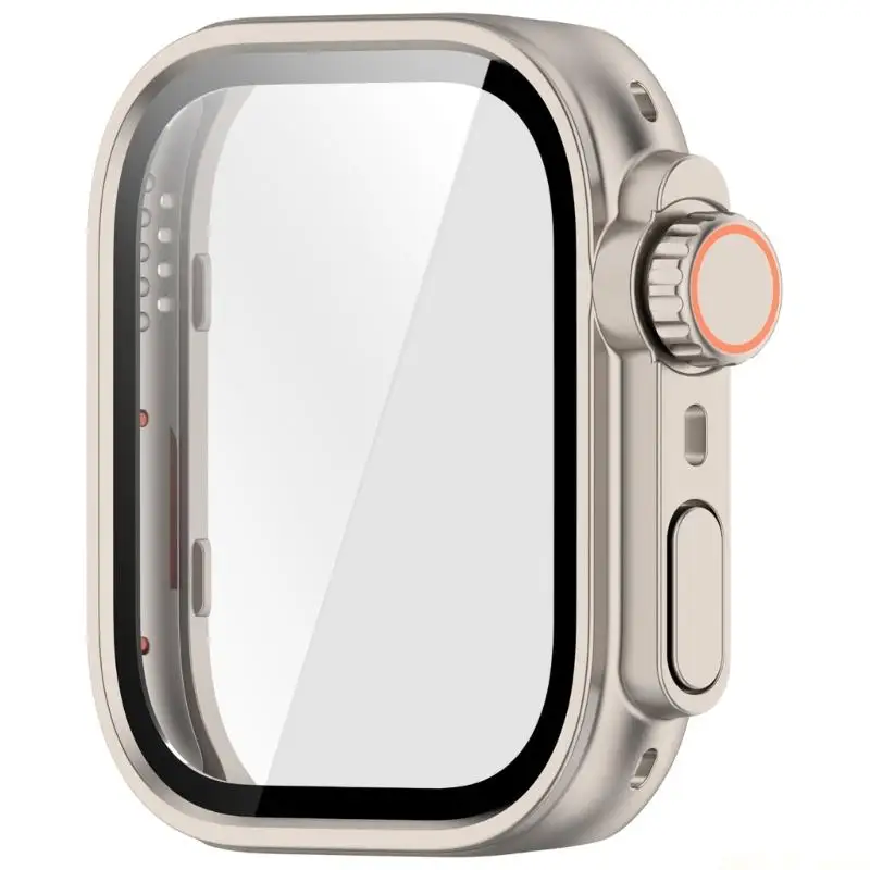 M5TD Integrated Screen Protector Guard Cover for Watch Fit 4 Wearable Device Scratch Resist Shockproof Full Coverage Shell