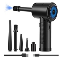 Duster Blower Cordless Air Multi-Use Air Compressor Portable Electric Air Blower Computer Cleaner PC Laptop Keyboard Cleaning