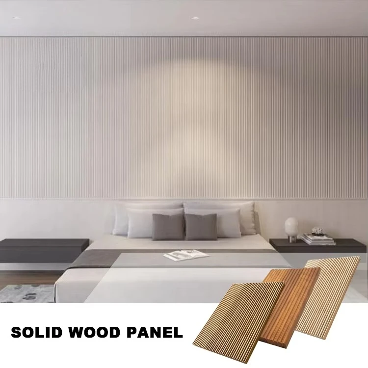 Wood Wood Interior Background Wall Decoration Board Board Modern Poplar Cladding Wall Panel