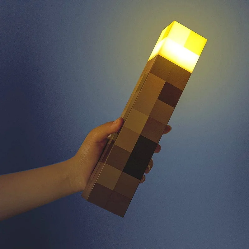 4 Color Brownstone Flashlight USB Rechargeable Night Light Adjustable Lamp with Buckle 11inch Children Gift Bedroom Decor Light image 4