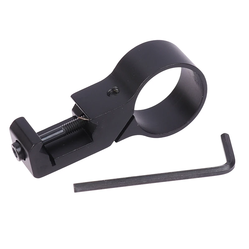 

1Pc Ultralight Picatinny Rail 90 Degree Offset Side 1" Ring Mount Adapter Tube 20mm 7/8" for Flashlight Hunting Mount Holder