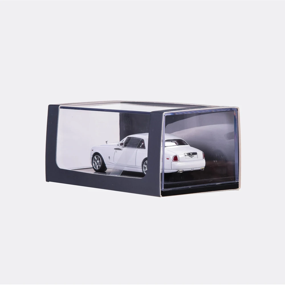 1/64 Alloy DieCast Royce Phantom Model Toy Car Simulation Pull Back Collection Display Toys Vehicle For Children Gifts