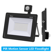 LED PIR Motion Sensor Flood Light Outdoor Led Spotlight Projector Lamp 220V 150W 100W 50W 30W 20W 10W Super Bright Floodlight
