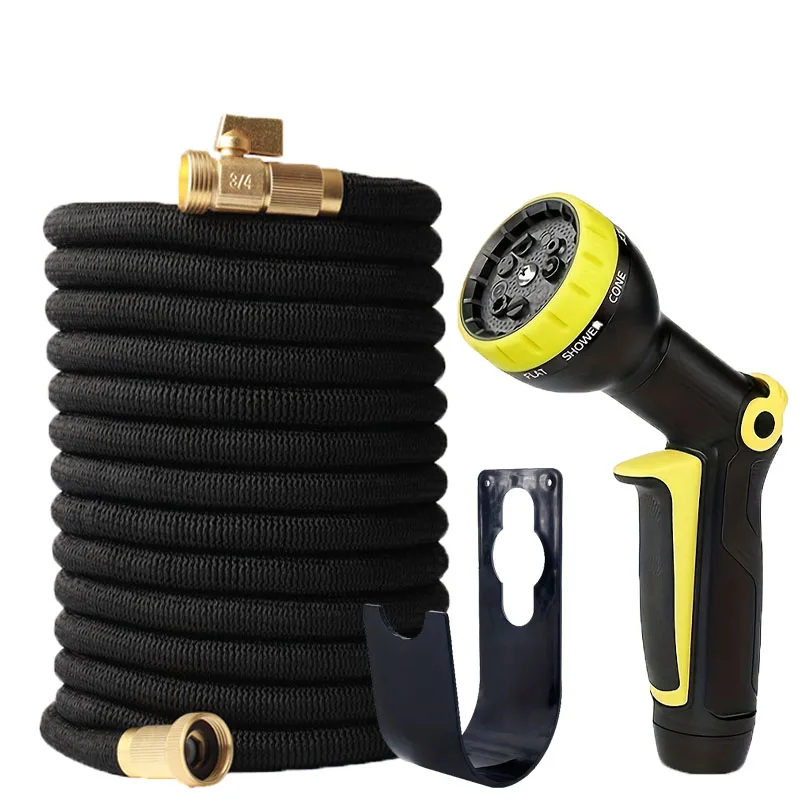 

Horticultural Telescopic Water Pipe, High-Pressure Adjustable Water Gun, US3/4 Joint, Equipped With Storage Hook, Garden Tools