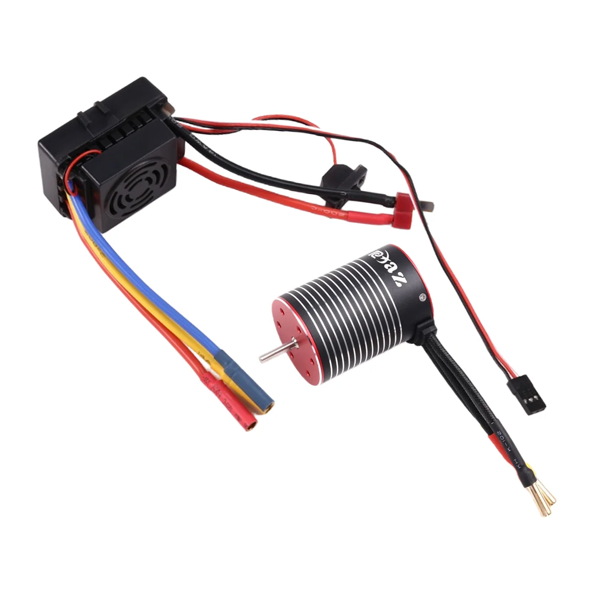 A17I Wasserdichter 3650 bürstenloser Motor mit 60 A ESC-Kombination für 1/10 RC Car Truck Parts 3600KV
