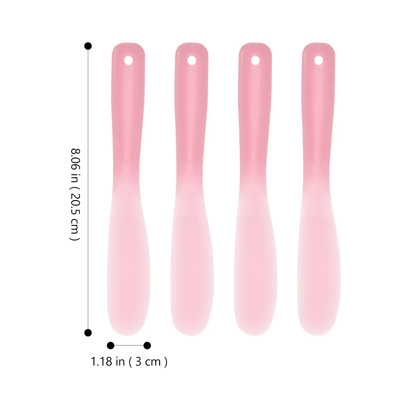 

10Pcs Makeup Mixing Spatulas Tools Sturdy Multifunctional Spatula for Foundation Face Mask Nail Polish Application