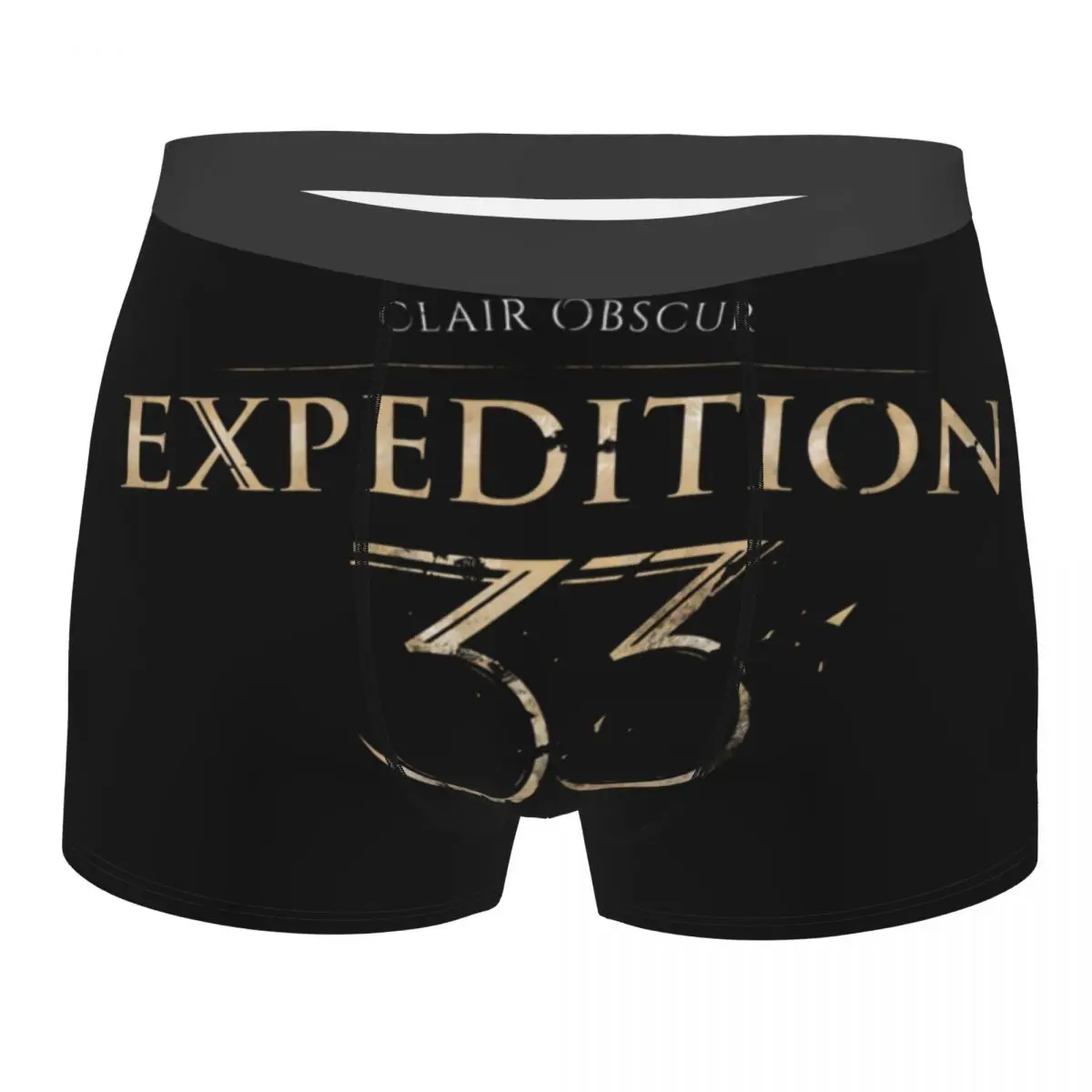 Video Game Clair Obscur Expedition 33 Underwear Men Sexy Printed Customized Boxer Shorts Panties