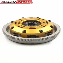 ADLERSPEED RACING CLUTCH TWIN DISC KIT FOR Audi TT 1.8T FWD 5-speed For VW Beetle Golf  Jetta TDI 1.9T 1.8T