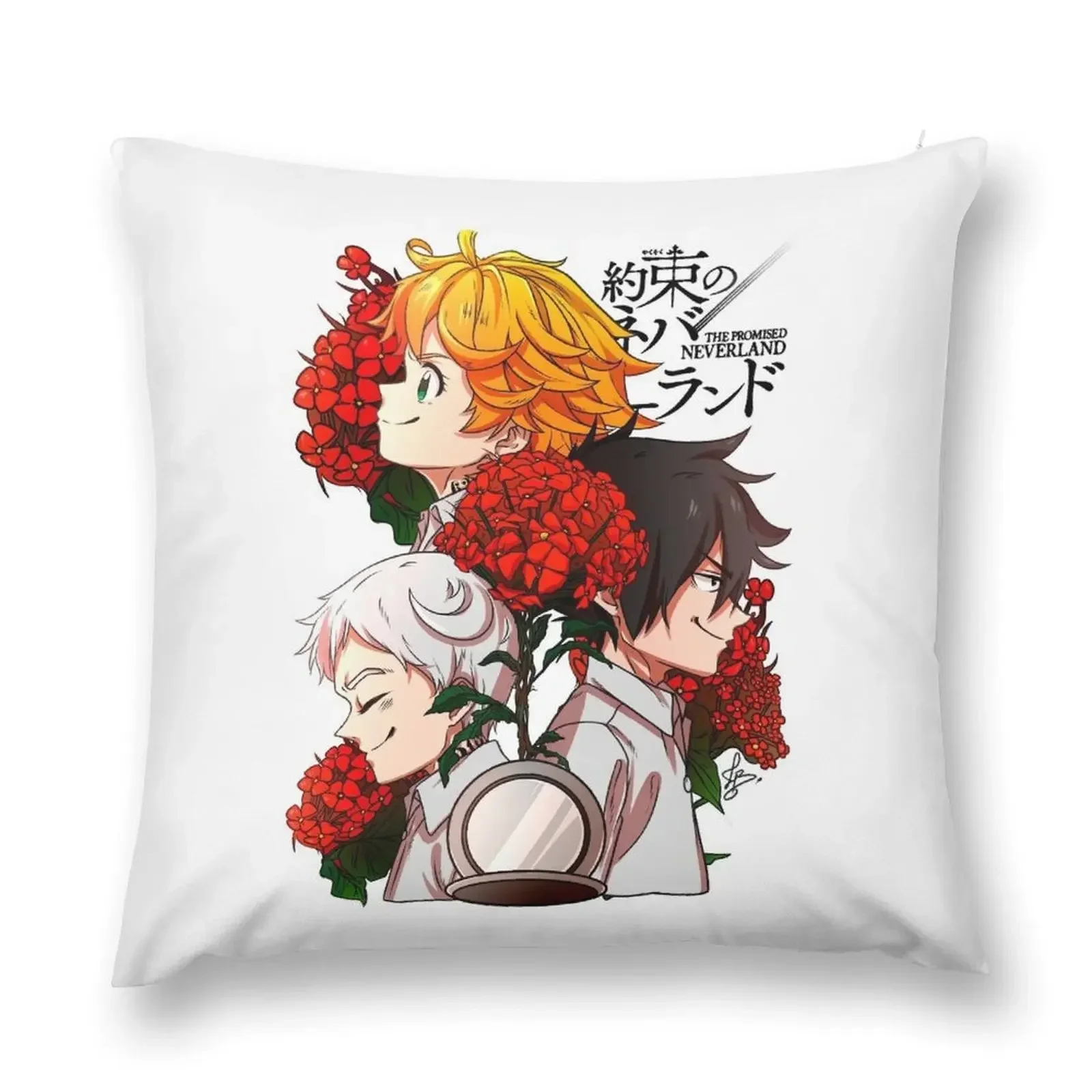 

The Promised Neverland - Hope Throw Pillow autumn pillowcase Sofas Covers Sofa Covers For Living Room pillows decor home pillow