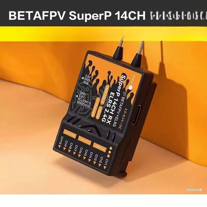 

14CH Diversity Receiver Crossover Aircraft Long Distance 2.4/915/868GHz FPV