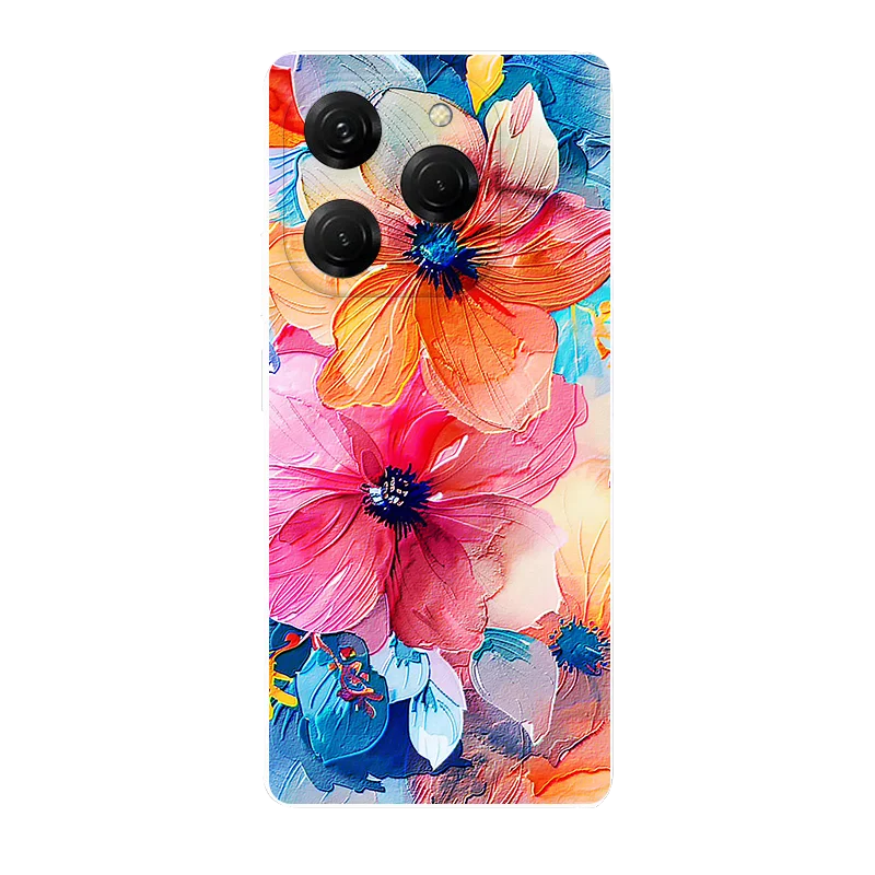 For Tecno Spark 20 Pro Case KJ6 Wolf Painted Cover Soft Silicone Phone Case For Tecno Spark 20 Pro 4G Fundas Spark20Pro