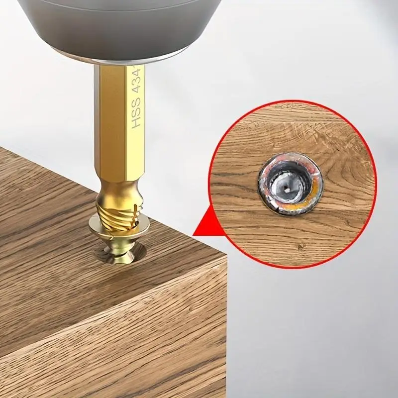 

Damaged Screw Extractor Drill Bits Guide Set Broken Speed Out Easy out Bolt Stud Stripped Screw Remover Tool